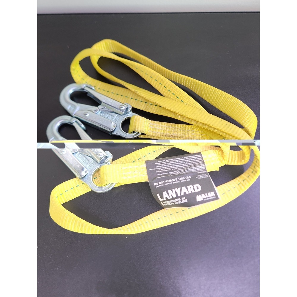 Miller '213WLS,  Positioning Lanyard, 6 ft. Length, Snap Hook,